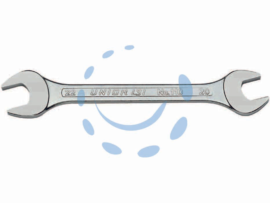 CHROME DOUBLE FIXED FORK WRENCH