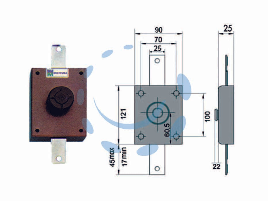 DEVIATORE DA APPLICARE CON POMOLO INTERNO 34300