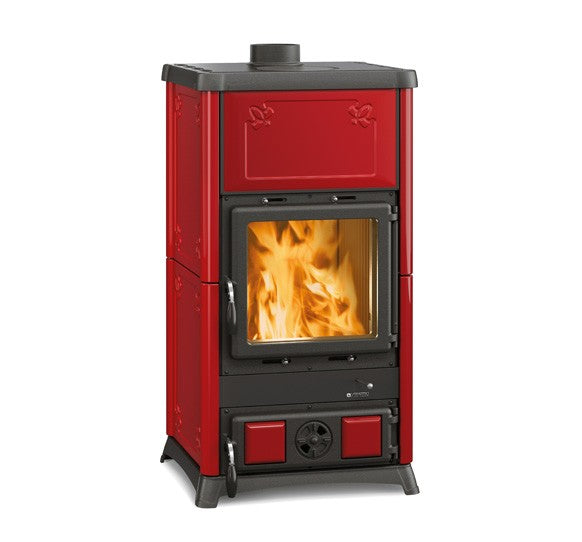 STUFA A LEGNA FEDORA 8,3 KW BORDEAUX (CONTO TERMICO)