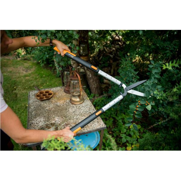 FORBICE SIEPE SMARTFIT HS86 FISKARS MANICI TELESCOPICI MM 675/925