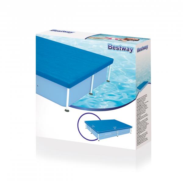 POOL COVER 58103 BESTWAY CM 224X154 