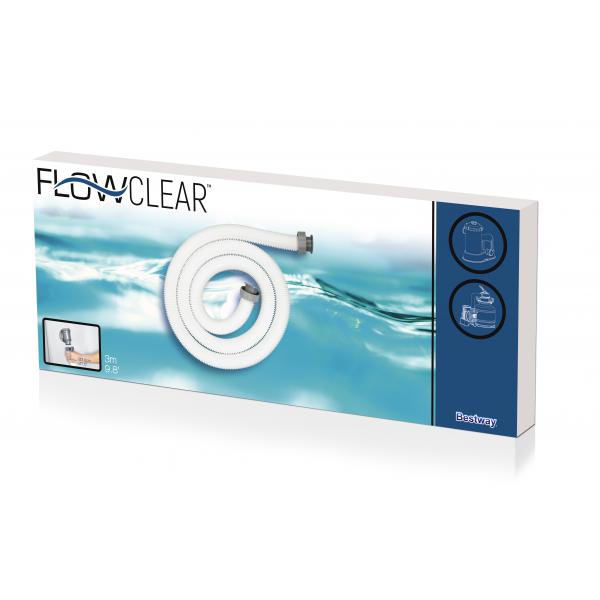 TUBO POMPA FILTRO PISCINA 58368 BESTWAY MM 38 MT 3