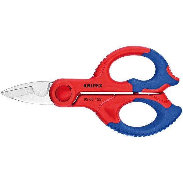 ELECTRICIAN SCISSORS 95 KNIPEX MM 155 + SHEATH 