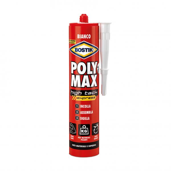 BOSTIK POLYMAX HIGH TACK EXPRESS BIANCO GR 440