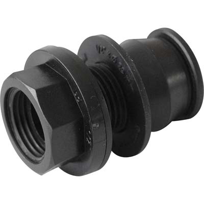 QUICK COUPLING FITTING FOR PP PALLETIZED TANK 1"M