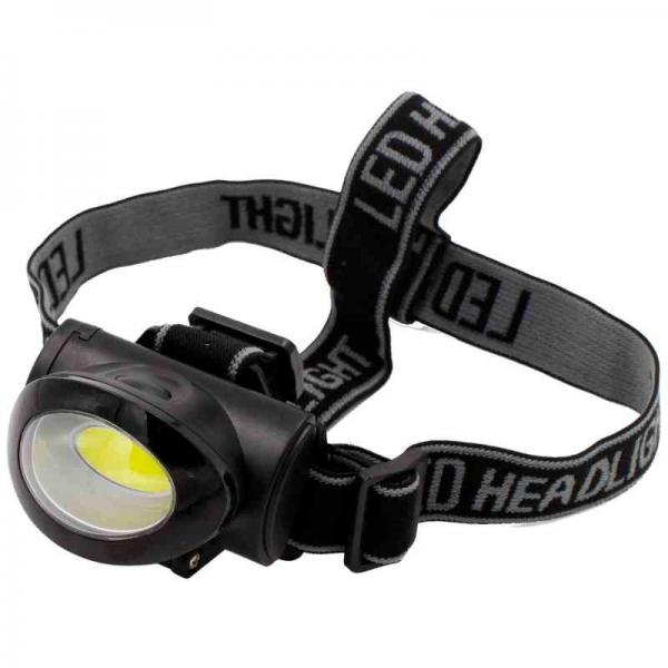 TORCIA FRONTALE DISCOVER HEAD LED LUCE QUADRA LUMEN 120 3XMINI STILO AAA INCLUSE