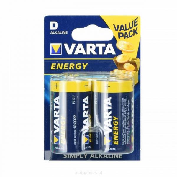 PILA TORCIA D ENERGY VARTA ALCALINA VOLT 1,5 CF=PZ 2