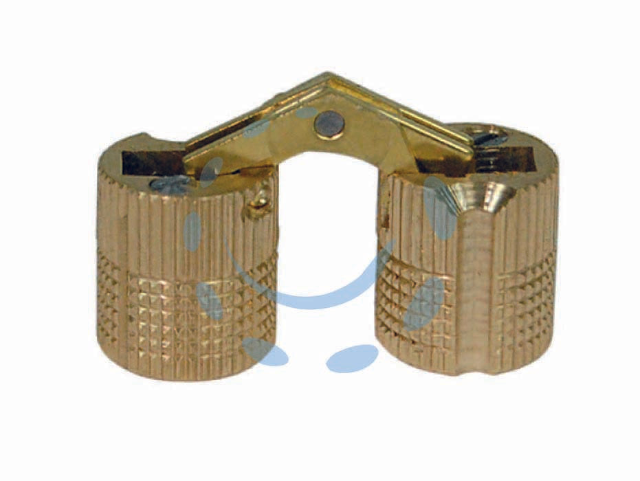 INVISIBLE CYLINDRICAL BRASS HINGES