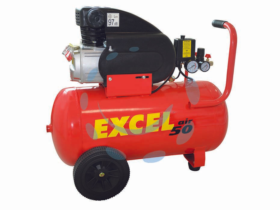 COMPRESSORE COASSIALE LUBRIFICATO A OLIO AIR 50 LT.50 HP 2 MONOFASE