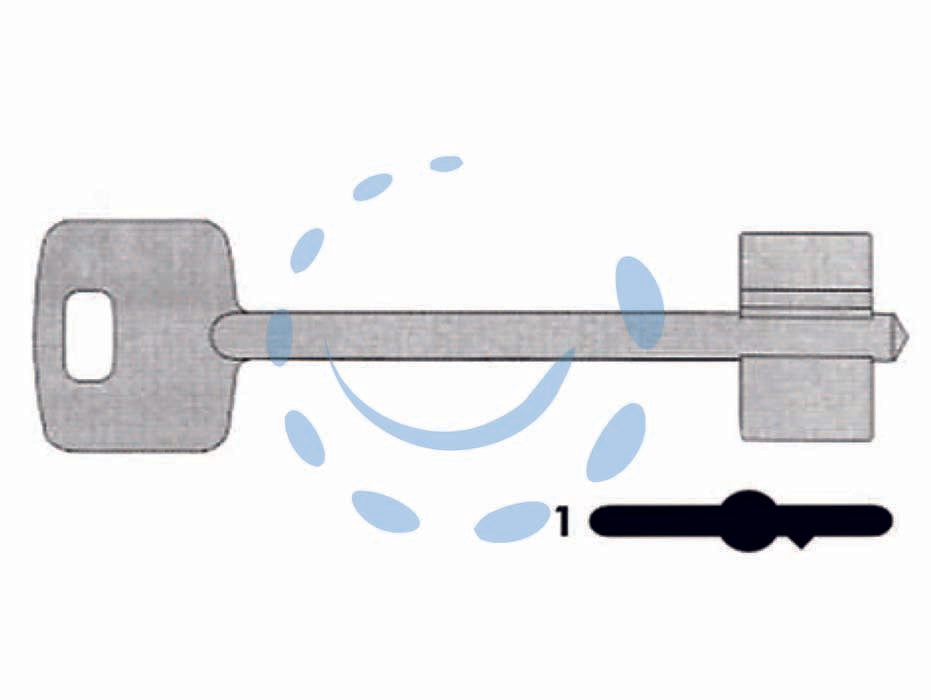 CHIAVI DOPPIA MAPPA 00102