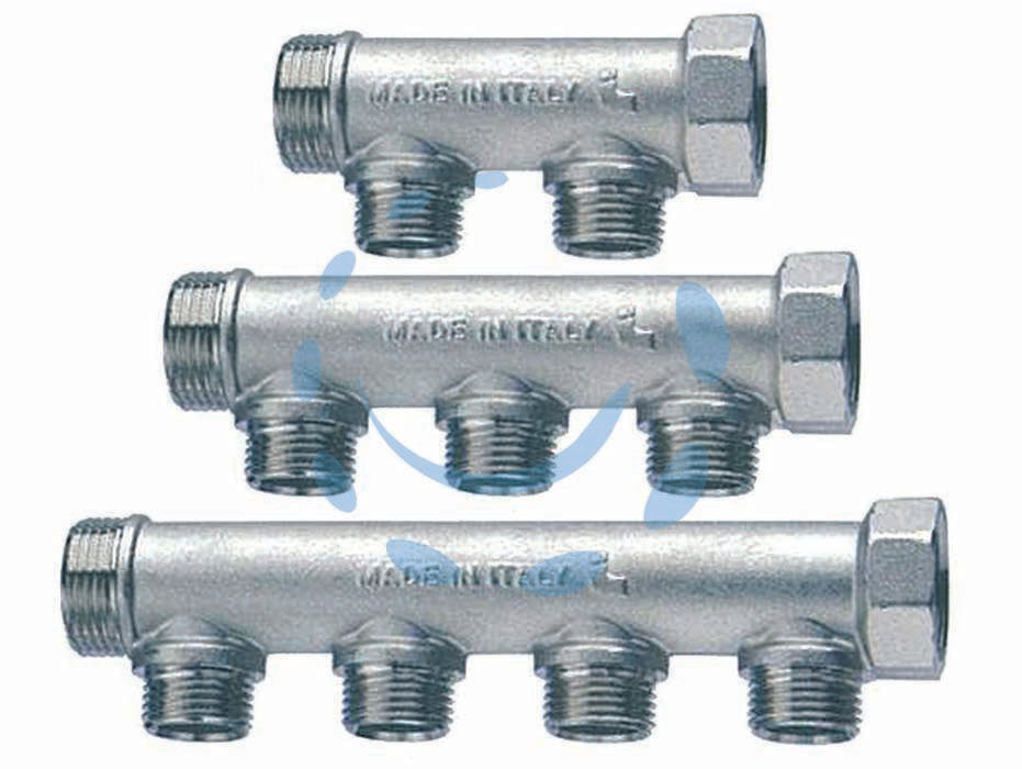 MODULAR DISTRIBUTION MANIFOLD 3/4" 2 M OUTPUT ART.455