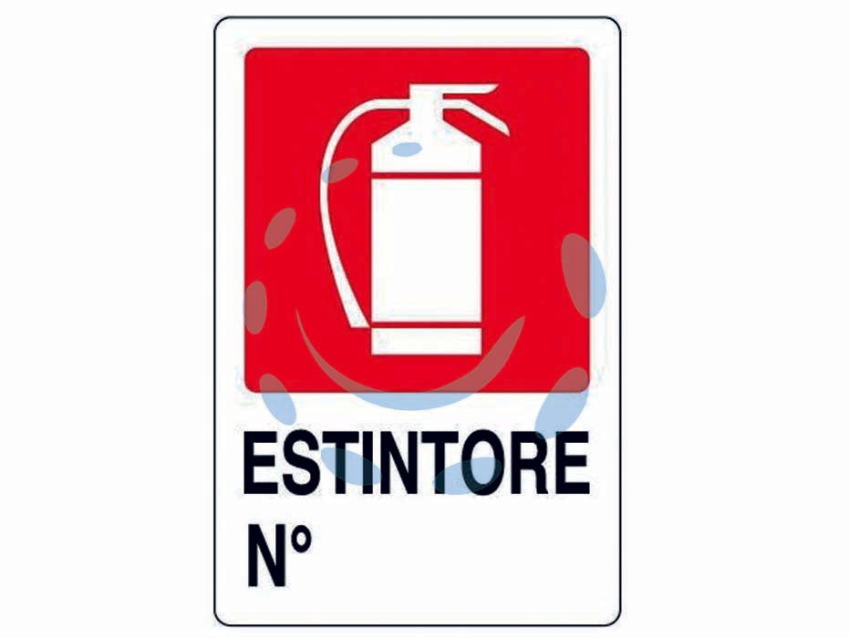 CARTELLO "ESTINTORE N"