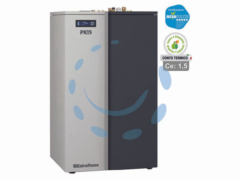 CALDAIA TERMOPELLET PK15 15 KW BORDEAUX (CONTO TERMICO)