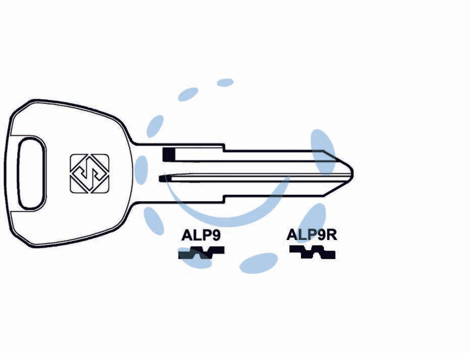 CHIAVI PER CILINDRI ALPHA 5 SPINE PICCOLE