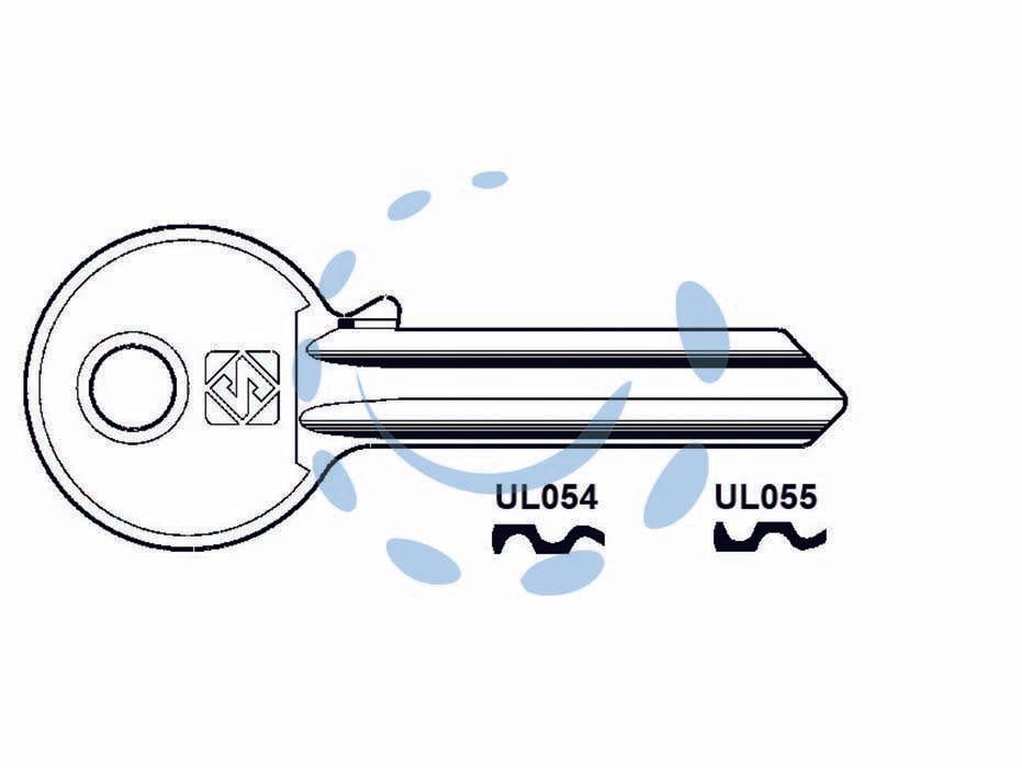 KEYS FOR UNIVERSAL CYLINDERS 6 LARGE STEEL PINS. NICH.