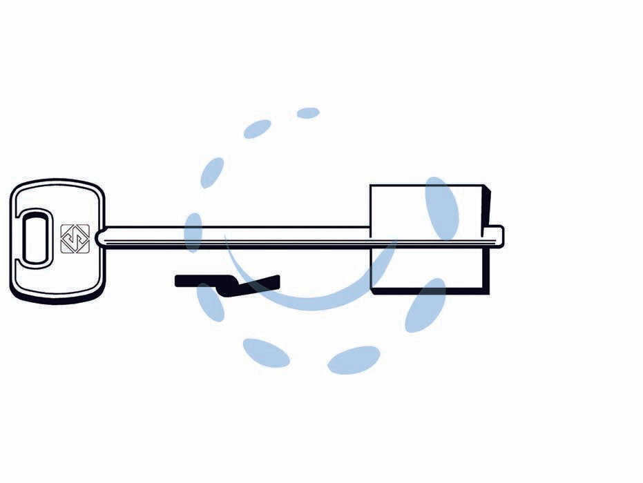 CHIAVI DOPPIA MAPPA ISEO 5IE3