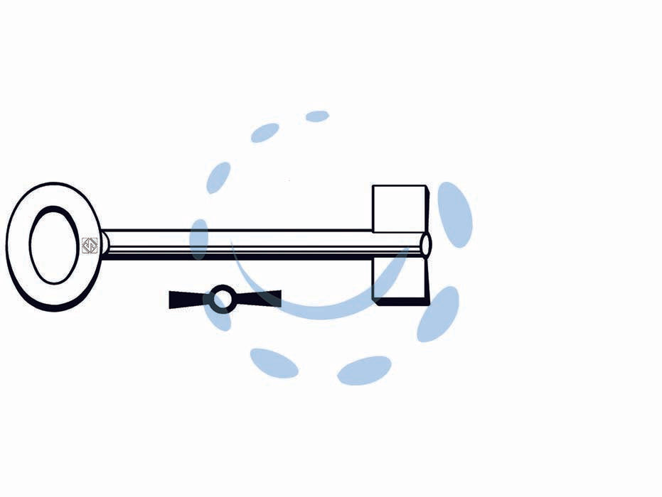 CHIAVI DOPPIA MAPPA CONFORTI 8388C
