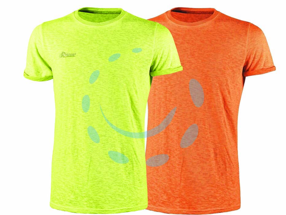 T-SHIRT FLUO MANICA CORTA