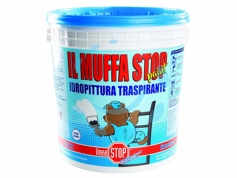 IL MUFFA STOP PAINT IDROPITTURA TRASPIRANTE