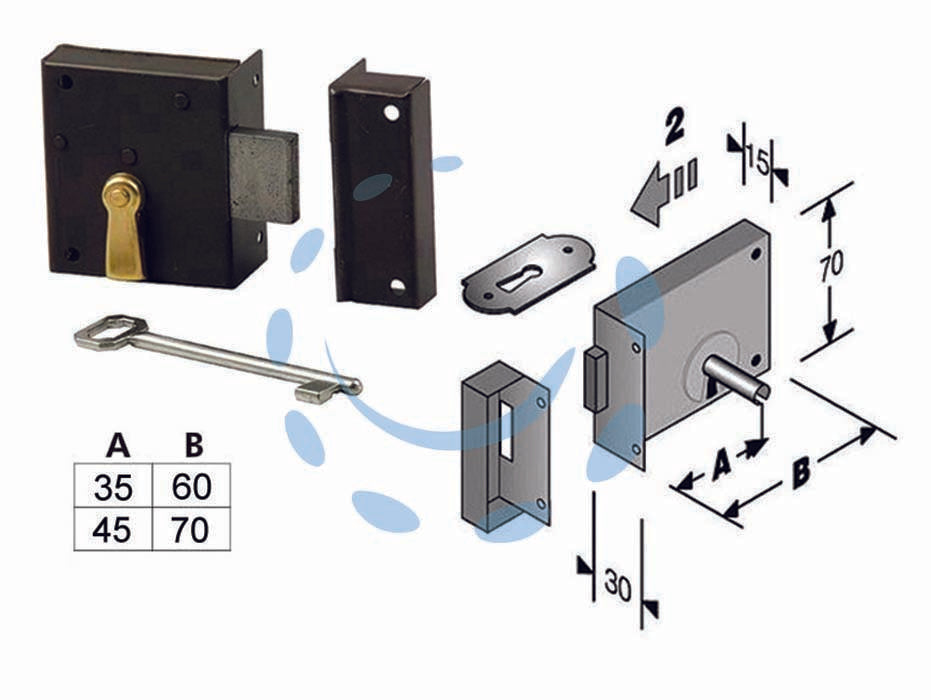 LOCK TO BE APPLIED FOR CELLARS 188