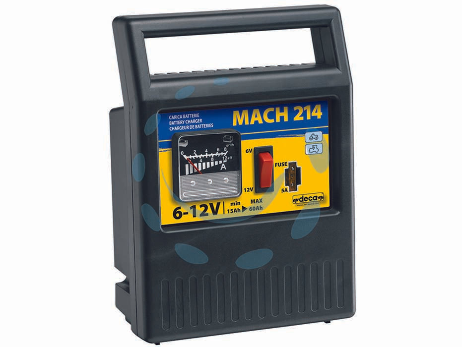 CARICABATTERIA MACH 214 6-12V 15-60AH