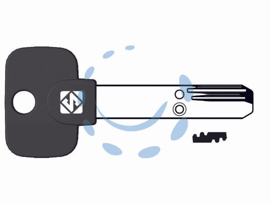 CHIAVI PUNZONATE PER CILINDRI MUL-T-LOCK MTK19P