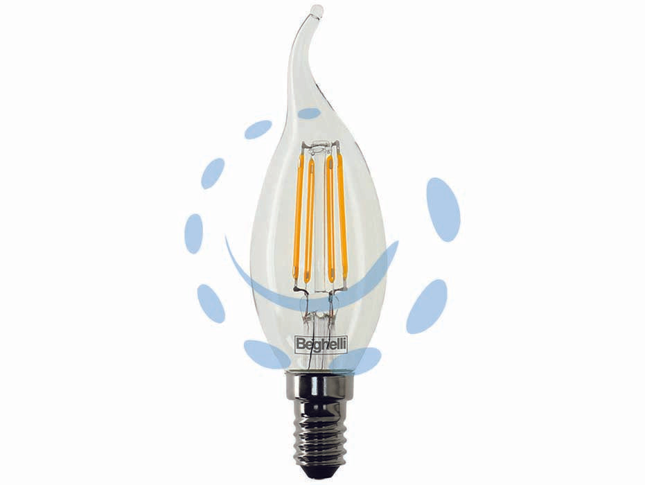 LAMPADA FILO LED COLPO DI VENTO ZAFIRO E14