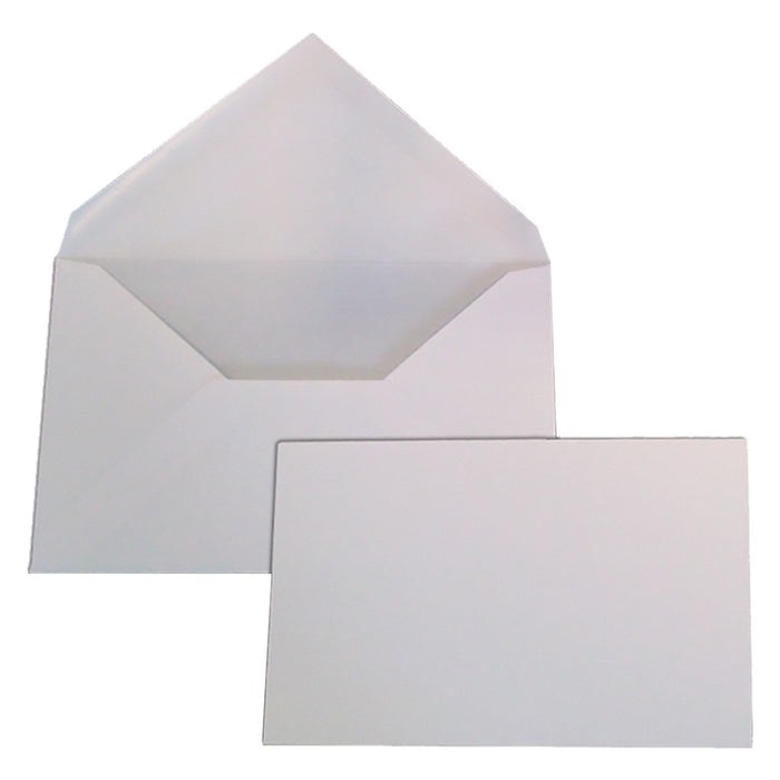 ENVELOPE WITH CARD mm 75 x 112 white - pack of 100 pcs