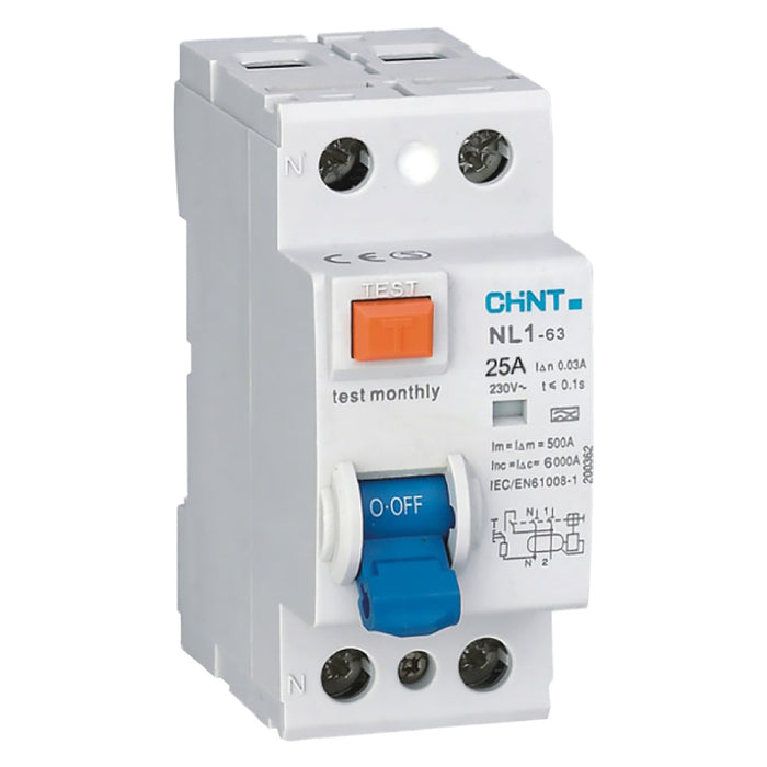 PURE DIFFERENTIAL SWITCH 2P - 25A