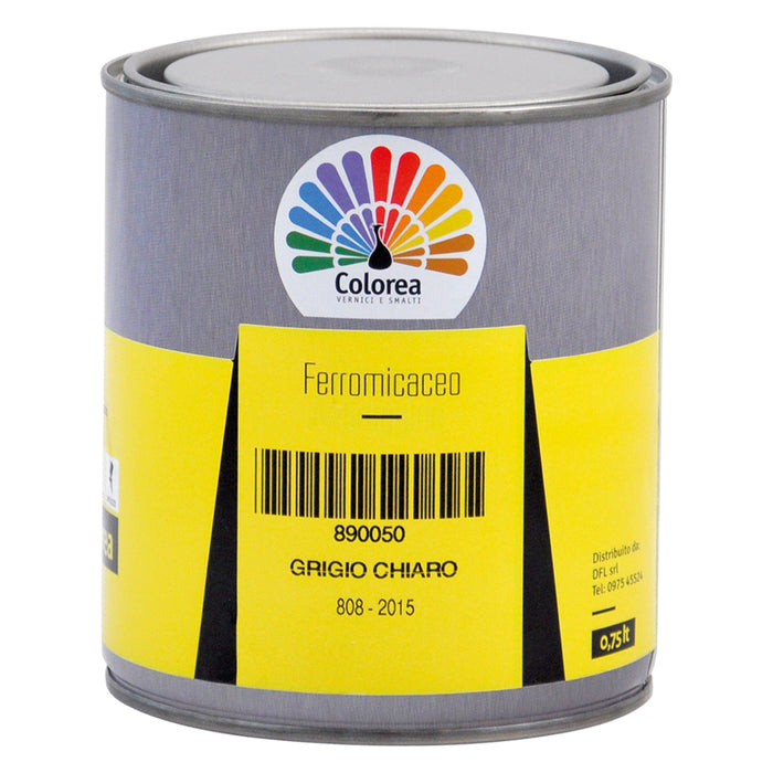 SMALTO FERROMICACEO 'COLOREA' Lt. 0,750 Grigio chiaro